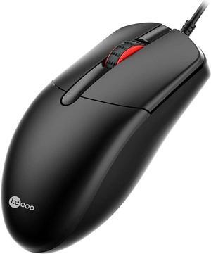Lenovo (Lecoo) MS103, USB Wired Mouse, 1000 DPI, 3 keys, 3 million clicks key life