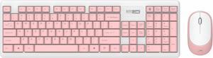 ALTEC LANSING ALBC6314, Wireless Keyboard & Mouse Combo, USB receiver, Silent Design, 
 (ENGLISH) Pink