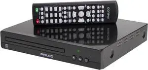 Philco PHD1001, DVD Player Progressive Scan, Digital Audio Output w/ Remote