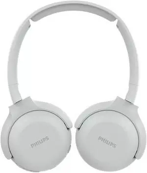 PHILIPS UpBeat UH202, Wireless Bluetooth On Ear Stereo Headphone, 32mm Drivers, 15hr Play-Time, 2-3hr charge time, Built-In Mic, Echo cancellation White
