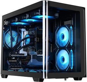 YEAH MAGIC Gaming PC AMD Ryzen 7 9700X Zen5, Radeon RX 9070 XT, 32GB 6000MHz DDR5, 1TB NVME M.2 SSD, 360MM AIO Liquid Cooling, WiFi/AC, 850W 80 PLUS GOLD, Windows 11 Home Gaming desktop