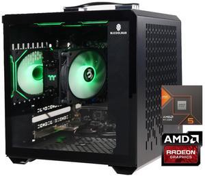 YEAH MAGIC Gaming Desktop AMD Ryzen 5 8600G (Beat i9 11900) 16GB DDR5 1T NVME SSDWin 11 Home Gamer Computer Office Work WIFI Business Gaming PC