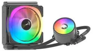Gamepower Skadi 120 AIO CPU Liquid Cooler, ARGB Pump, 120mm Radiator with 1X PWM ARGB Fan, 13.4 W/mK Thermal Paste, Compatible with Intel and AMD Gamepower Skadi 120 AIO CPU Liquid Cooler, ARGB Pump, 120mm Radiator with 1X PWM ARGB Fan, 13.4 W/mK Thermal Paste, Compatible with Intel and AMD