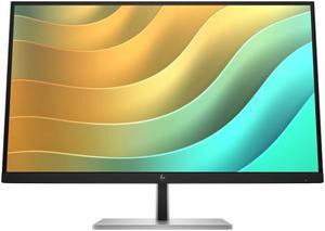 HP E27u G5 27" QHD Monitor USB-C 16:9 5ms GtG 350 nits 1000:1 Tilt and Height Adjustable, Pivot, Swivel Stand, VESA Mountable - 6N4D3AA