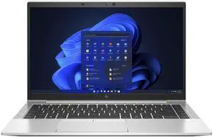 HP EliteBook 845 G8 14" FHD IPS AMD Ryzen 7 Pro 5850U 1.9 GHz up to 4.4 GHz 16GB DDR4 RAM 256GB PCIe NVMe TLC SED SSD AMD Radeon Graphics Windows 11 Pro Laptop, Silver - EB845-G8-R7