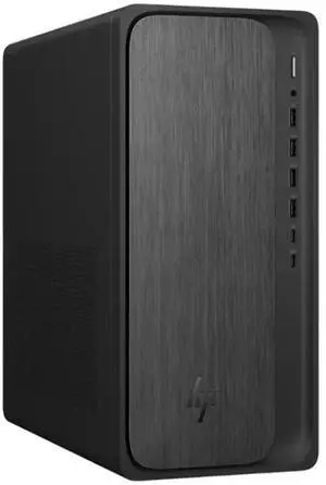 HP OmniDesk AMD Ryzen 7 8700G 4.2 GHz up to 5.1 GHz 32GB DDR5 1TB PCIe Gen4 NVMe M.2 SSD AMD Radeon 780M Graphics Windows 11 Home Desktop, Black - M02-0250