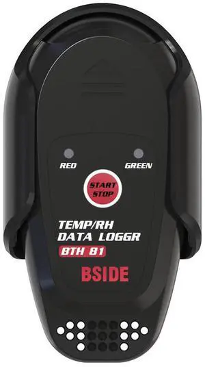 DURFICST BTH81 Humidity and Temperature Data Logger High/Low Alarm 16384 Data Storage USB Export Humidity Data Logger, Hygrometer