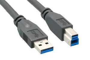 Cable Leader 6ft USB 3.0 A Male to B Male Cable, Black Cable Leader 6ft USB 3.0 A Male to B Male Cable, Black