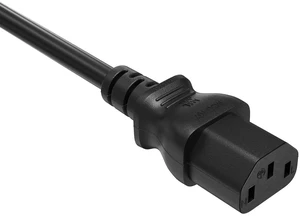 6ft 18AWG European Schuko Power Cord CEE 7/7 to IEC320 C13, 10A/250V, European Travel Plug, Power Cord for Type F (Pack of 2) 6ft 18AWG European Schuko Power Cord CEE 7/7 to IEC320 C13, 10A/250V, European Travel Plug, Power Cord for Type F (Pack of 2)