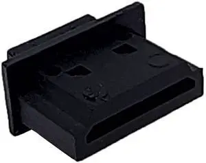 Cable Leader 50 PCS Plastiv Anti-Dust Dirt HDMI Female Dust Cover, Black Color