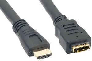Cable Leader 25ft HDMI Male to Female Extension Cable with Ethernet 24AWG