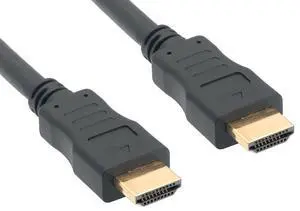 Cablelera HDMI with Ethernet, Male/Male, 35' CL2, 24AWG, Black Color (ZC5598MM-35)