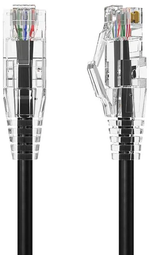 Cable Leader 5ft Cat6a Ethernet Cable / Slim High Speed LAN Patch Cable, 10 Gigabit RJ45, 500MHz 28AWG Bare Copper UTP, Black, for Patch Panel, Server Rack & Data Center Cable Leader 5ft Cat6a Ethernet Cable / Slim High Speed LAN Patch Cable, 10 Gigabit RJ45, 500MHz 28AWG Bare Copper UTP, Black, for Patch Panel, Server Rack & Data Center