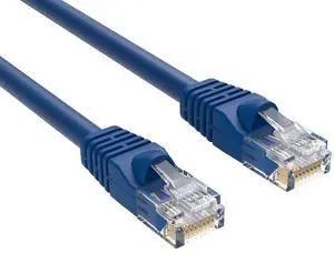 Cable Leader 6ft Cat6 Ethernet Cable / High Speed LAN Patch Cable, 1 Gigabit RJ45, 550MHz 24AWG Bare Copper UTP, Blue, for Home, Office, Gaming & Router Cable Leader 6ft Cat6 Ethernet Cable / High Speed LAN Patch Cable, 1 Gigabit RJ45, 550MHz 24AWG Bare Copper UTP, Blue, for Home, Office, Gaming & Router
