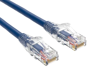 Cable Leader 5ft Cat6 Ethernet Cable / High Speed LAN Patch Cable, 1 Gigabit RJ45, 550MHz 24AWG Bare Copper UTP, Blue, for Home, Office, Gaming & Router Cable Leader 5ft Cat6 Ethernet Cable / High Speed LAN Patch Cable, 1 Gigabit RJ45, 550MHz 24AWG Bare Copper UTP, Blue, for Home, Office, Gaming & Router