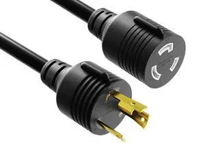 Cable Leader 10ft NEMA L5-30P to NEMA L5-30R Heavy Duty Locking Power Extension Cord, 10AWG, 30A/125V, SJTW, Black, UL Listed, for Server Rack & PDU Cable Leader 10ft NEMA L5-30P to NEMA L5-30R Heavy Duty Locking Power Extension Cord, 10AWG, 30A/125V, SJTW, Black, UL Listed, for Server Rack & PDU