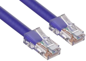 Cable Leader 3ft Cat6 Non-Booted Ethernet Cable / LAN Patch Cable, 1 Gigabit RJ45, 550MHz 24AWG Bare Copper UTP, Purple, for Patch Panel, Data Center & High-Density Cable Leader 3ft Cat6 Non-Booted Ethernet Cable / LAN Patch Cable, 1 Gigabit RJ45, 550MHz 24AWG Bare Copper UTP, Purple, for Patch Panel, Data Center & High-Density