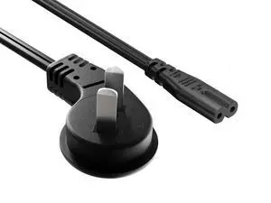 Cable Leader 10ft NEMA 1-15P 2-Prong to C7 Power Cord, 18 AWG 7A/125V, Black - US Figure-8 AC Cord for Notebook & Electronics, UL Listed Cable Leader 10ft NEMA 1-15P 2-Prong to C7 Power Cord, 18 AWG 7A/125V, Black - US Figure-8 AC Cord for Notebook & Electronics, UL Listed