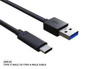 Cable Leader 6.6ft (2m) USB C to USB A Cable 10Gbps, USB 3.2 Gen 2 Type C to Type A Data Cable Fast Charging Cord, Black - for SSD Enclosure, Android Auto, Samsung Galaxy Phone, Tablet & Laptop Cable Leader 6.6ft (2m) USB C to USB A Cable 10Gbps, USB 3.2 Gen 2 Type C to Type A Data Cable Fast Charging Cord, Black - for SSD Enclosure, Android Auto, Samsung Galaxy Phone, Tablet & Laptop