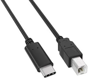 Cable Leader 6ft USB C to USB B Printer Cable, USB 2.0 Type-C to Type-B Male Cord, 480Mbps Shielded, Black - Connect a USB-C Laptop to HP Canon Epson Brother Printer, Scanner or MIDI Keyboard Cable Leader 6ft USB C to USB B Printer Cable, USB 2.0 Type-C to Type-B Male Cord, 480Mbps Shielded, Black - Connect a USB-C Laptop to HP Canon Epson Brother Printer, Scanner or MIDI Keyboard