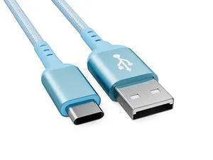 Cable Leader 6.6ft (2m) USB A to USB C Cable, Nylon Braided USB 2.0 Type-A to Type-C Charging Cable, 480Mbps 3A Fast Charge, Blue - for Samsung Galaxy, Google Pixel, Tablet & USB-C Devices Cable Leader 6.6ft (2m) USB A to USB C Cable, Nylon Braided USB 2.0 Type-A to Type-C Charging Cable, 480Mbps 3A Fast Charge, Blue - for Samsung Galaxy, Google Pixel, Tablet & USB-C Devices