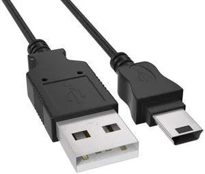 Cable Leader 6ft Mini USB Cable, USB 2.0 Type A Male to Mini B 5-Pin Male Cord, 480Mbps, Black - for Dash Cam, GPS, Digital Camera, PS3 Controller & MP3 Player Cable Leader 6ft Mini USB Cable, USB 2.0 Type A Male to Mini B 5-Pin Male Cord, 480Mbps, Black - for Dash Cam, GPS, Digital Camera, PS3 Controller & MP3 Player