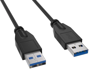 Cable Leader 15ft USB 3.0 A to A Cable, SuperSpeed Type A Male to Male Cord, 5Gbps, Black - for Hard Drive Enclosure, Docking Station, KVM Switch, DVR & Data Transfer Cable Leader 15ft USB 3.0 A to A Cable, SuperSpeed Type A Male to Male Cord, 5Gbps, Black - for Hard Drive Enclosure, Docking Station, KVM Switch, DVR & Data Transfer