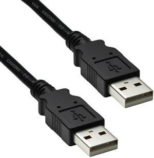 Cable Leader 15ft USB 2.0 A to A Cable, Type A Male to Male Cord, 480Mbps Double-Shielded, Black - for Hard Drive Enclosure, DVR, Set-Top Box, KVM Switch & Industrial Equipment Cable Leader 15ft USB 2.0 A to A Cable, Type A Male to Male Cord, 480Mbps Double-Shielded, Black - for Hard Drive Enclosure, DVR, Set-Top Box, KVM Switch & Industrial Equipment