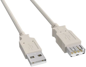 Cable Leader 10ft USB Extension Cable, USB 2.0 Type A Male to Female Extender Cord, 480Mbps, White - for Webcam, Printer, Keyboard, Mouse, Flash Drive & Wireless Receiver Cable Leader 10ft USB Extension Cable, USB 2.0 Type A Male to Female Extender Cord, 480Mbps, White - for Webcam, Printer, Keyboard, Mouse, Flash Drive & Wireless Receiver