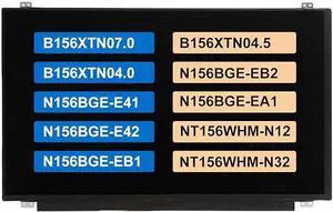 LCD Screen Replacement for HP 15-AF 15-AC 813959-001 Non-Touch Display Panel HD 30 pin