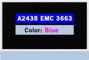 Screen Replacement for iMac A2438 M1 2021(4-Ports) EMC 3663 MGPC3xx/A MGPD3xx/A MGPF3xx/A 4480X2520 4.5K LCD Display Digitizer Assembly 661-16575