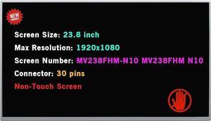 LCD Replacement for HP 24-B 24-B223W 24-B030 863833-001 903192-001 OEM All in One Non-Touch Screen 30 Pins FHD 1080P Display Panel
