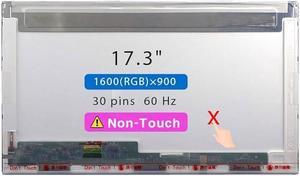 Screen Replacement for Dell Inspiron 17 5755 5758 5759 LCD Display Panel 30 pin (HD+ 1600×900 Non-Touch)