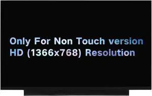 Daplinno 15.6" LCD Replacement for HP 15-dw1001wm 15-dw3005wm LCD Screen Display 60Hz 30 pins Panel HD(1366x768) (Only for Non Touch Version)