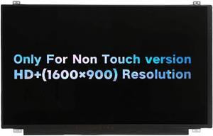 NUOLAISUN 17.3" LCD Replacement for HP 17-CA1014DS 2C433UAR 17-CA1014DS 1W870UA LCD Screen Display 60Hz 30 pins Panel HD+ (1600×900) (Only for Non Touch Version)