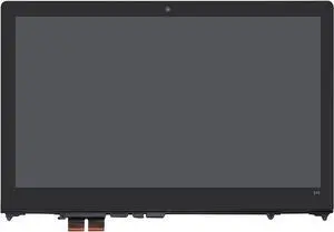 15.6" Replacement for Lenovo Flex 4-15 4-1570 4-1580 80SB 80VE LCD Display Touch Screen Digitizer Assembly with Bezel Replacement FHD 1920x1080-30pin