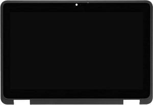 11.6" LCD Replacement for Dell Latitude 3190 DD9NC 9KNWN 0DD9NC 09KNWN Touch Screen Digitizer Assembly with Bezel HD 1366x768