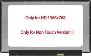 14.0" Screen Replacement HD(1366x768) Compatible with HP 14-FQ 14-fq0110wm Panel LCD Display (Only for Non Touch Version !)