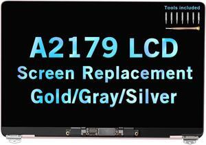 Screen Replacement for MacBook Air A2179 EMC 3302 2020 Year Retina LCD Display Assembly 2560x1600 MVH22 MVH42 MVH52 MWTJ2 MWTK2 MWTL2 13.3" (Rose Gold)