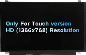 GBOLE 14.0" LCD for HP Stream 14-CB171WM 14-CB172WM 14-CB112WM 14-CB163WM 14-CB164WM 14-CB174WM LCD Touch Screen Replacement 40pin HD 1366 * 768(Only for Touch)