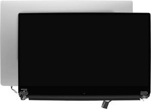 15.6" LCD Replacement for Dell XPS 15 9570 Precision 5530 691FN 0691FN P15R3 0P15R3 3FY9C 03FY9C JXF32 0JXF32 Screen Display Touch Digitizer Hinges Complete Top Assembly UHD 3840x2160 (Silver)