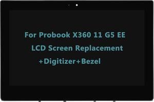 NUOLAISUN L83960-001 Original New Screen Replacement for HP Probook X360 11 G5 EE 11 G6 EE 11 G7 EE LCD Touch Screen Digitizer Assembly