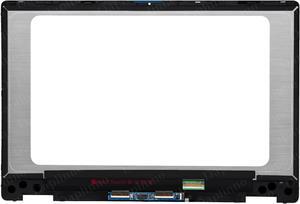 L51119-001 14" Screen Replacement for HP Pavilion x360 14-DH Series 14-dh2051wm 14m-dh1001dx 14m-dh0001dx 14m-dh0003dx LCD Display Touch Screen Digitizer Assembly Bezel with Board FHD