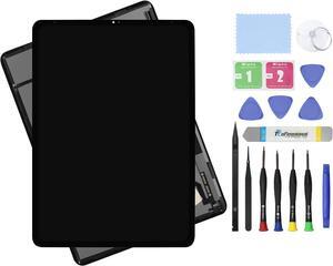 12.9" LCD Screen Replacement for iPad Pro 12.9 3rd Gen A1876 A2014 A1983 A1895 and 4th Gen A2069 A2232 A2233 A2229 Display LCD Assembly and Glass Touch Digitizer Premium Repair Kit (Black)