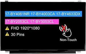 Replacement for Acer Nitro 5 AN515-54 Series LCD Screen for Nitro AN515-54-5812 LCD Display AN515-54-526C AN515-54-599H FHD 60HZ 30 Pins LCD Screen Laptop Panel(Only for Non-Touch Screen)