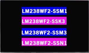 NUOLAISUN Replacement LM238WF2-SSM1 for LM238WF2-SSK3 LM238WF2-SSM3 LM238WF2-SSN1 Non-Touch 23.8" FHD LCD Display LCD Screen 1920×1080