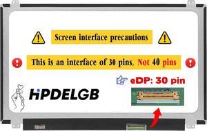 for N140BGA-EA4 Rev.c1 NT140WHM-N44 HD 1366x768 eDP 30 LCD Screen Replacement (Non-Touch Screen)