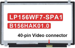 thumbnail image 2 of 15.6" FHD Touch Screen + Digitizer For Dell – KWH3G 0KWH3G, Glossy, 40-Pin, 1920x1080 2 of 6