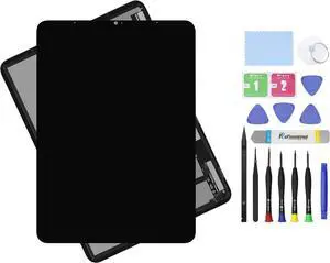 11" LCD Screen Replacement for iPad Pro 11 2021 3rd 4th Gen A2377 A2459 A2301 A2460 2022 A2435 A2761 A2762 A2759 Display OLED LCD Assembly and Glass Touch Digitizer Premium Repair Kit Black