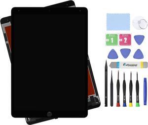 10.5" LCD Screen Replacement for iPad Air 3 (3rd Gen) 2019, A2152 A2123 A2153 A2154 Display LCD Assembly and Glass Touch Digitizer Premium Repair Kit - (Black)
